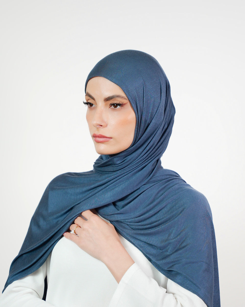 Double Stretch Cotton Plain  Voile