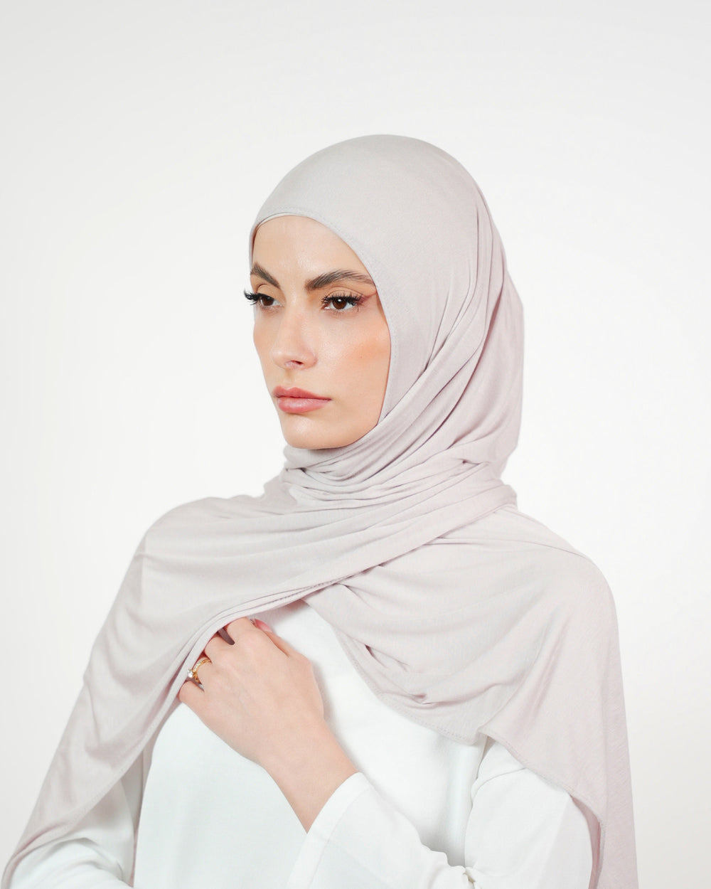 Double Stretch Cotton Plain  Voile