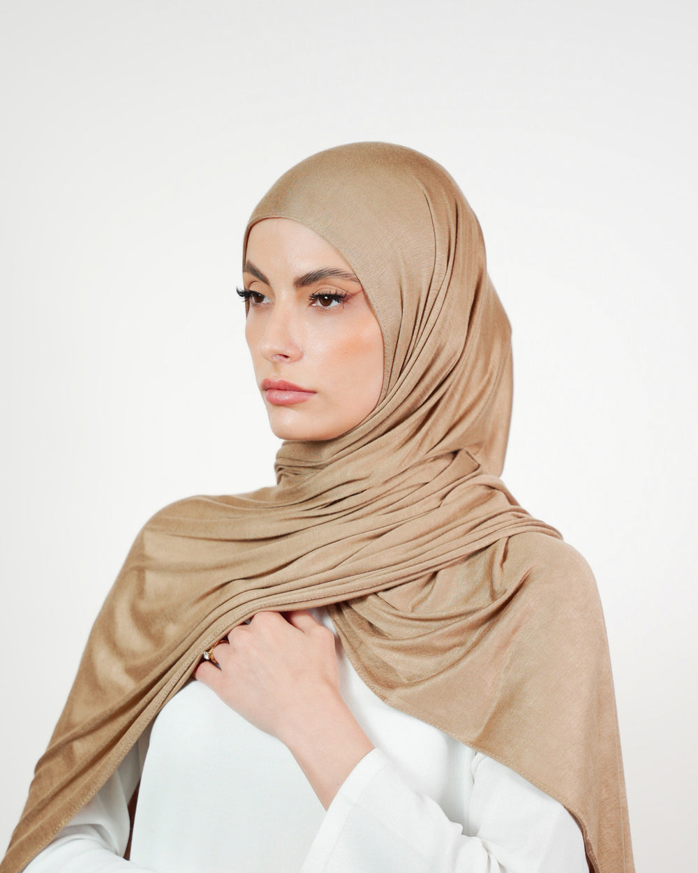 Double Stretch Cotton Plain  Voile