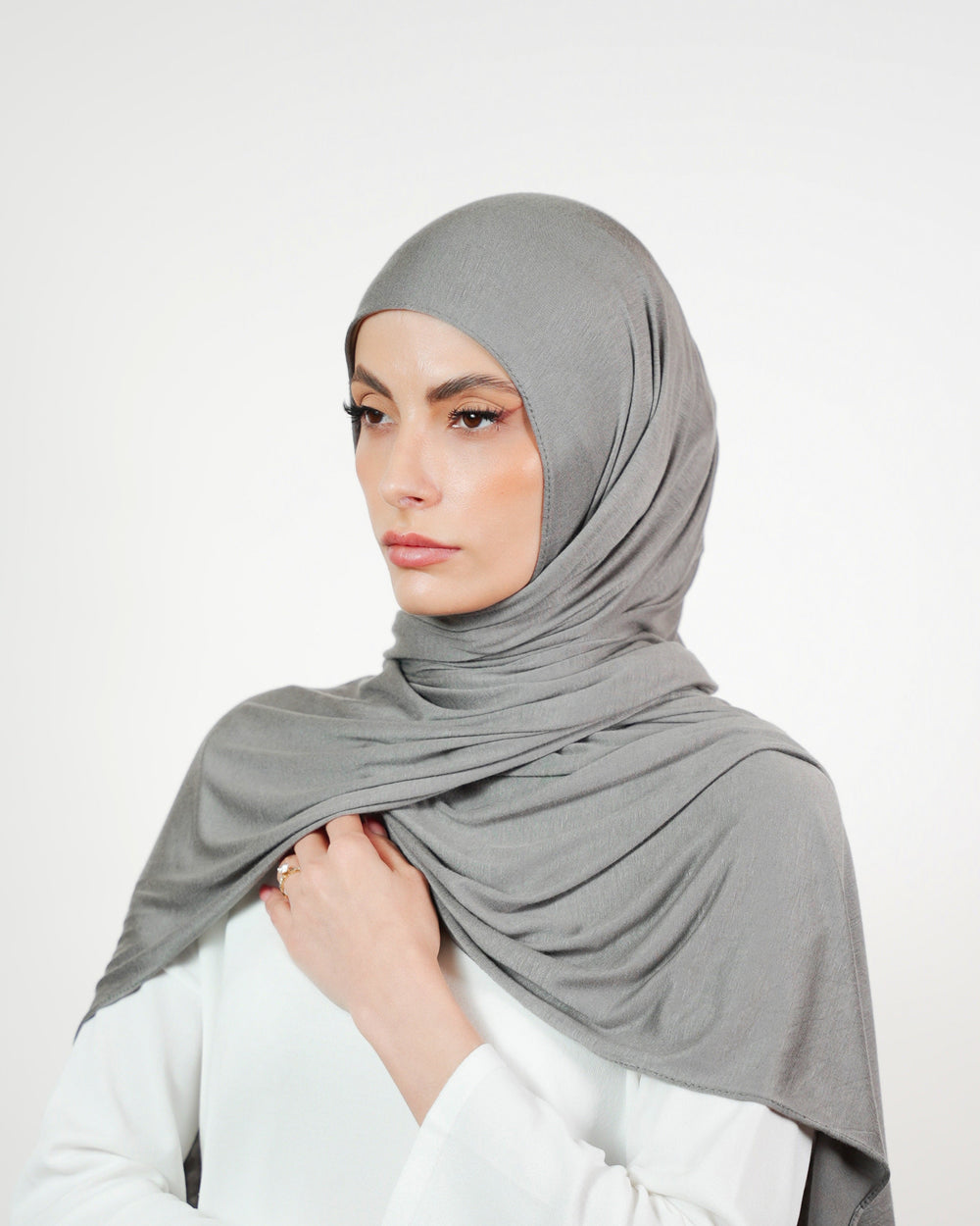 Double Stretch Cotton Plain  Voile