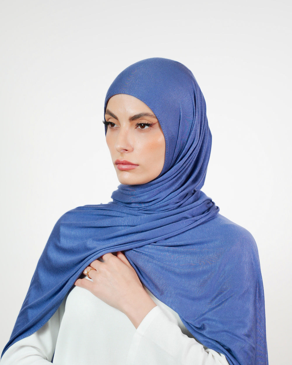 Double Stretch Cotton Plain  Voile