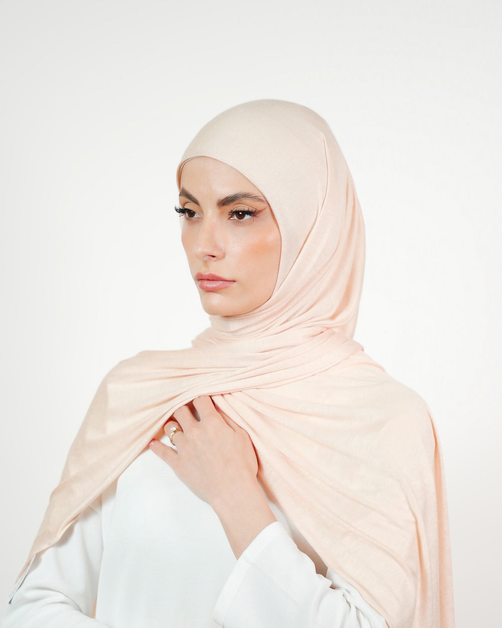 Double Stretch Cotton Plain  Voile