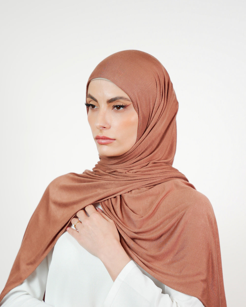 Double Stretch Cotton Plain  Voile