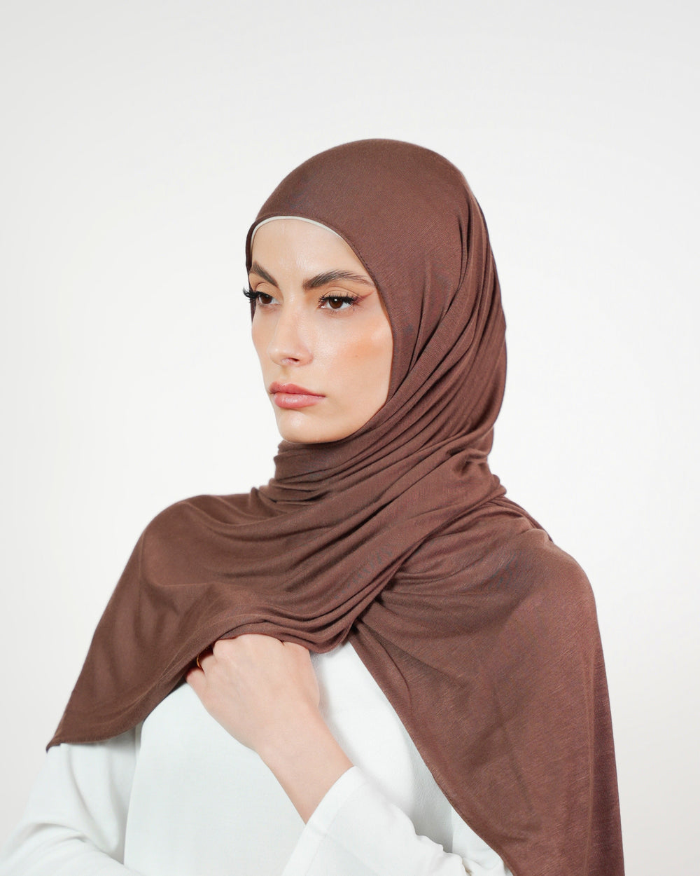 Double Stretch Cotton Plain  Voile