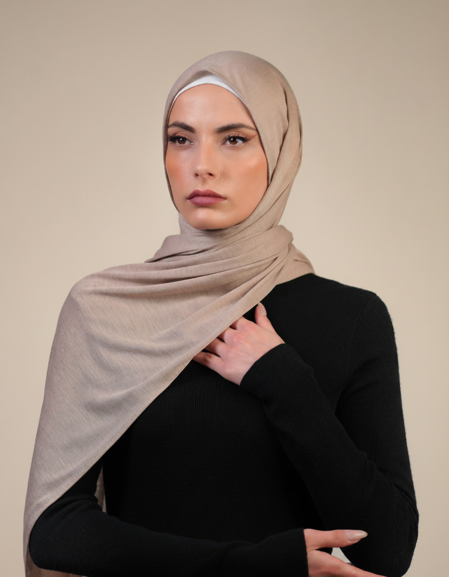Basic Cotton Clinex Hijab  Voile