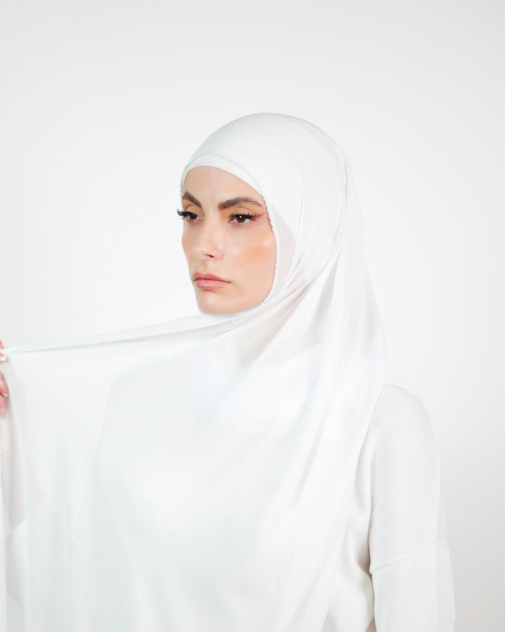 Basic Plain Chiffon Embroidery  Voile