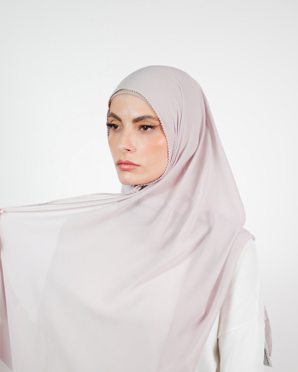 Basic Plain Chiffon Embroidery  Voile