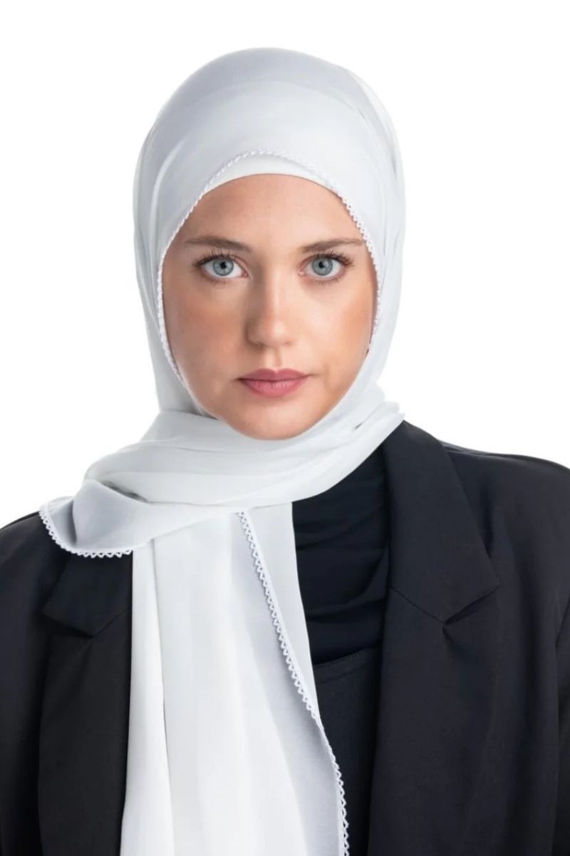 Basic Plain Chiffon Embroidery  Voile