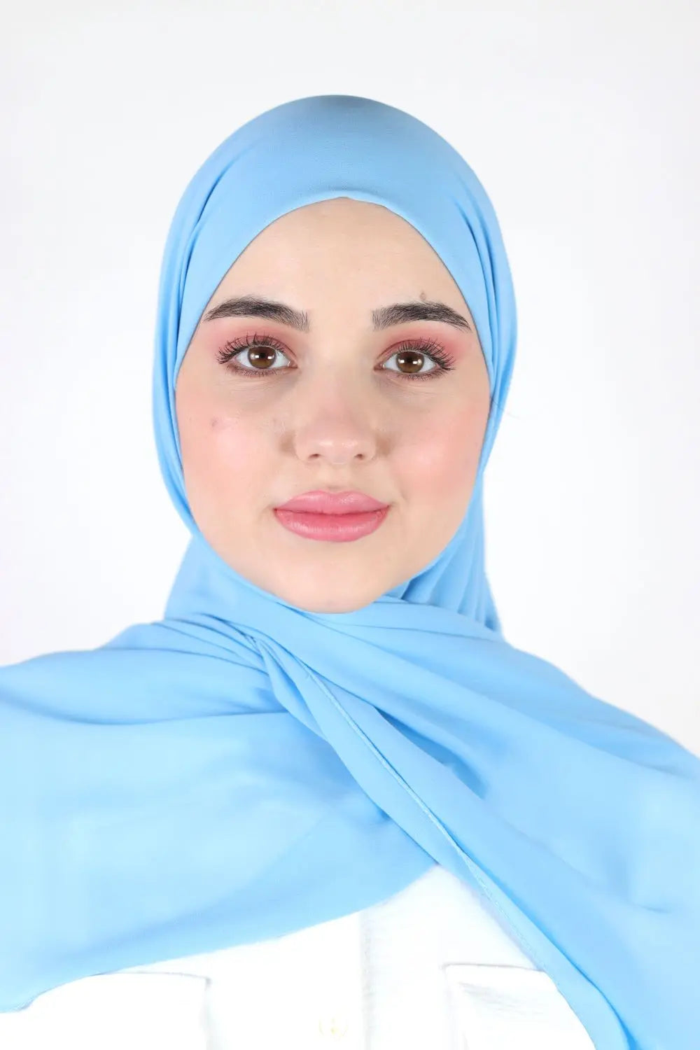 Basic Plain Chiffon Scarf Voile Fashion