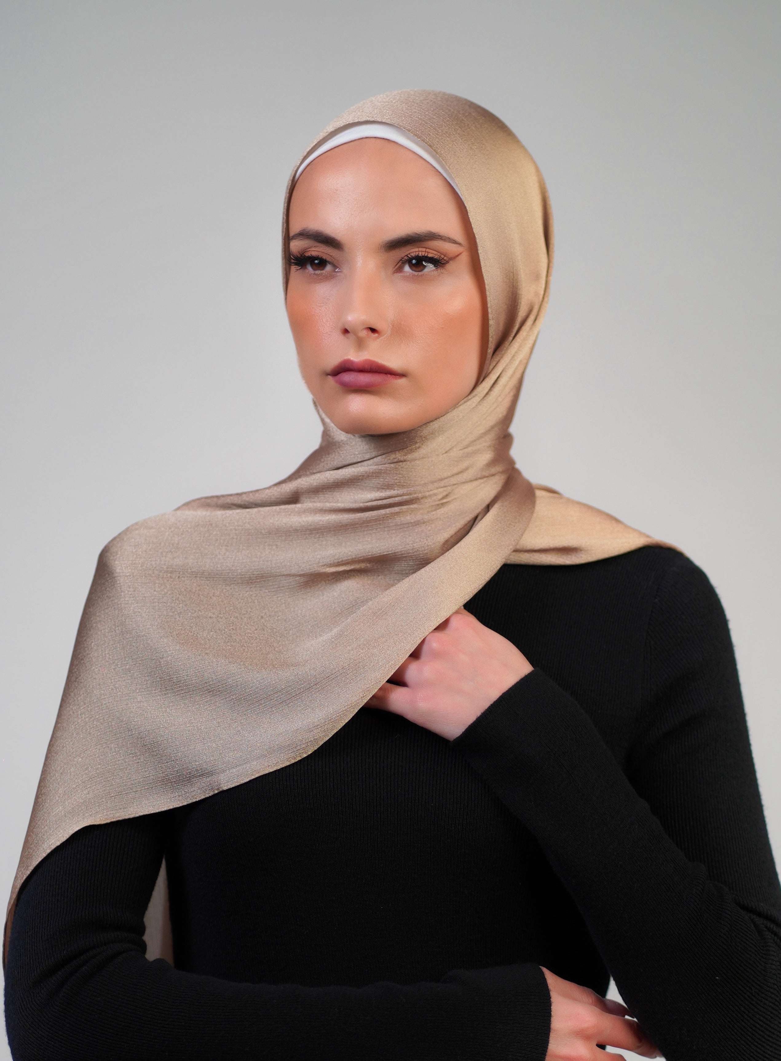 Shiny Hijab  Voile
