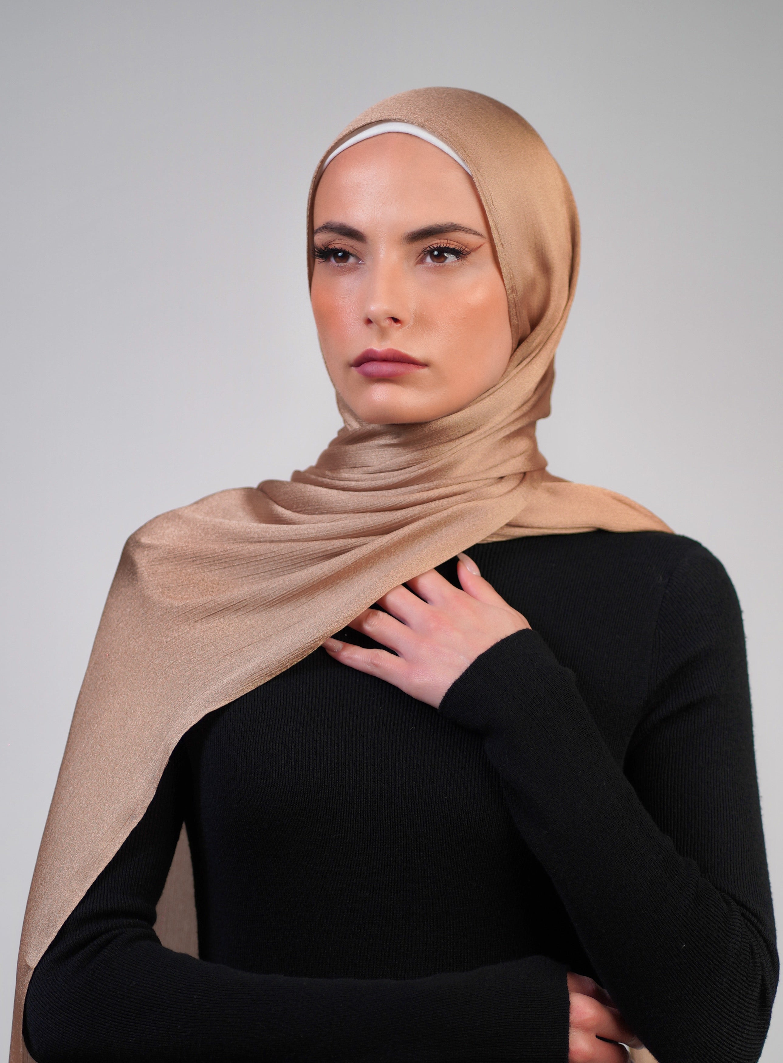 Shiny Hijab  Voile