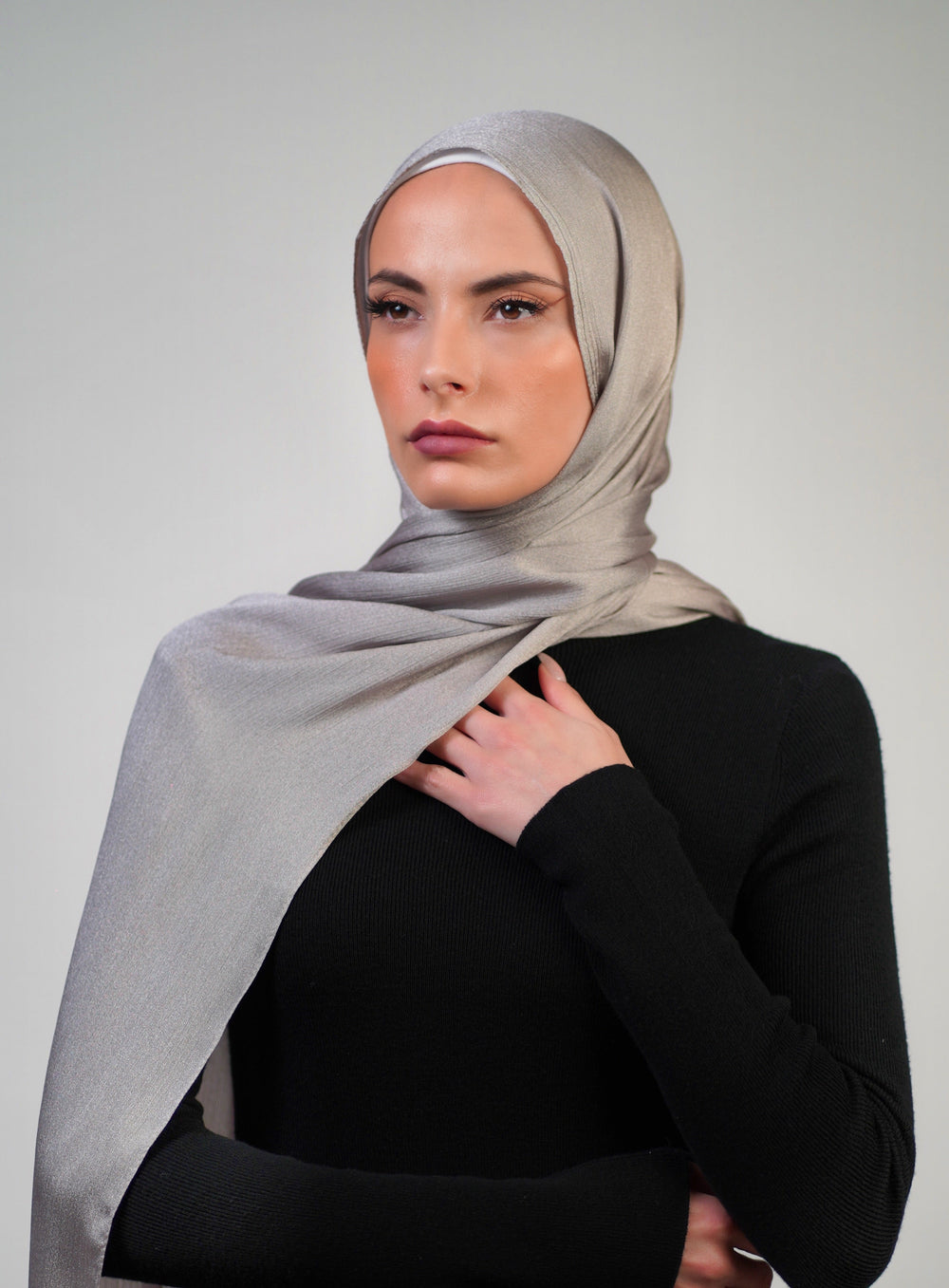 Shiny Hijab  Voile