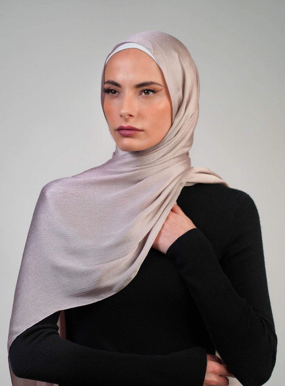 Shiny Hijab  Voile