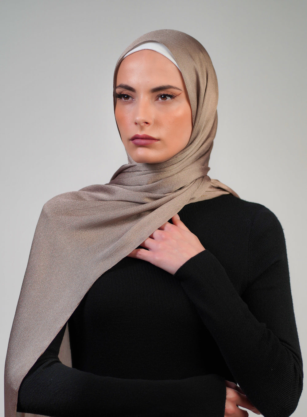 Shiny Hijab  Voile