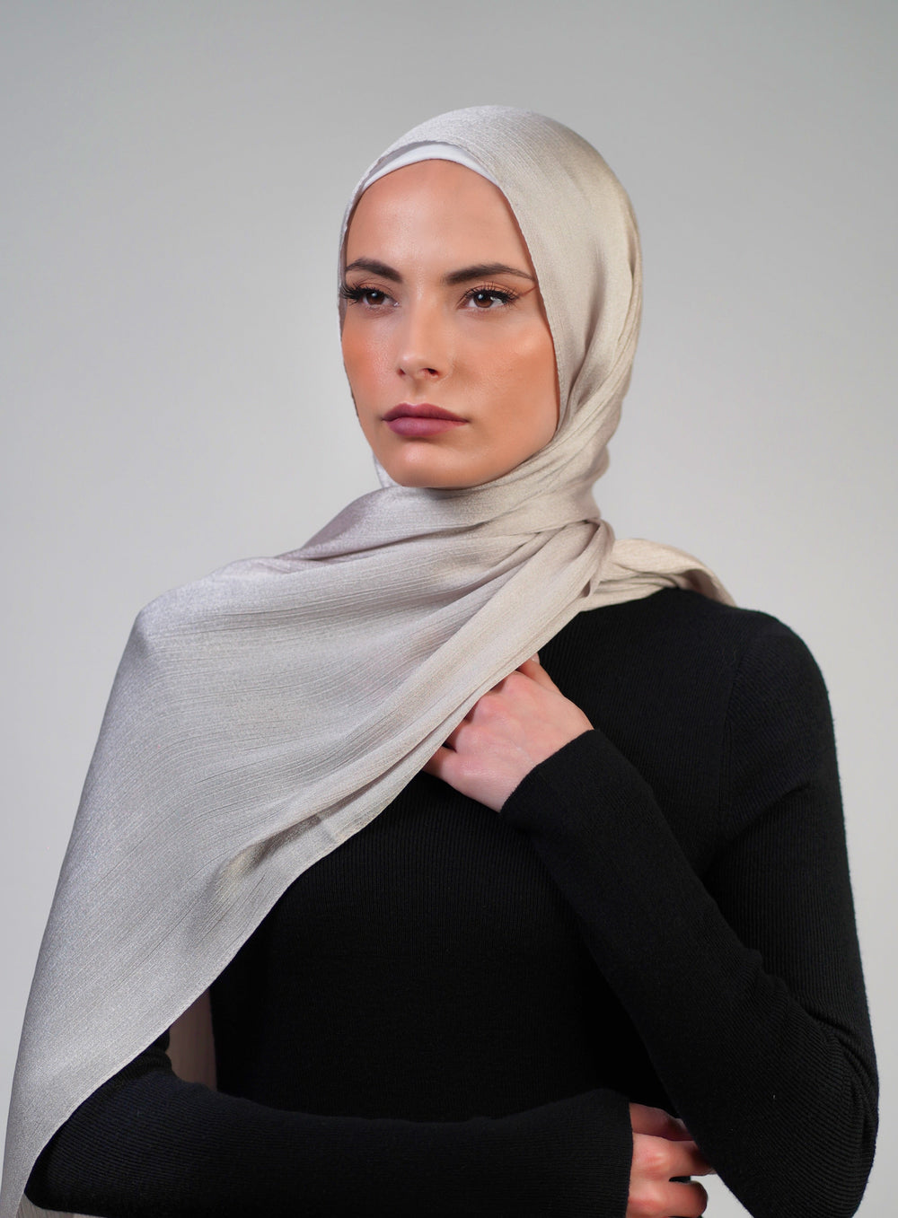 Shiny Hijab  Voile