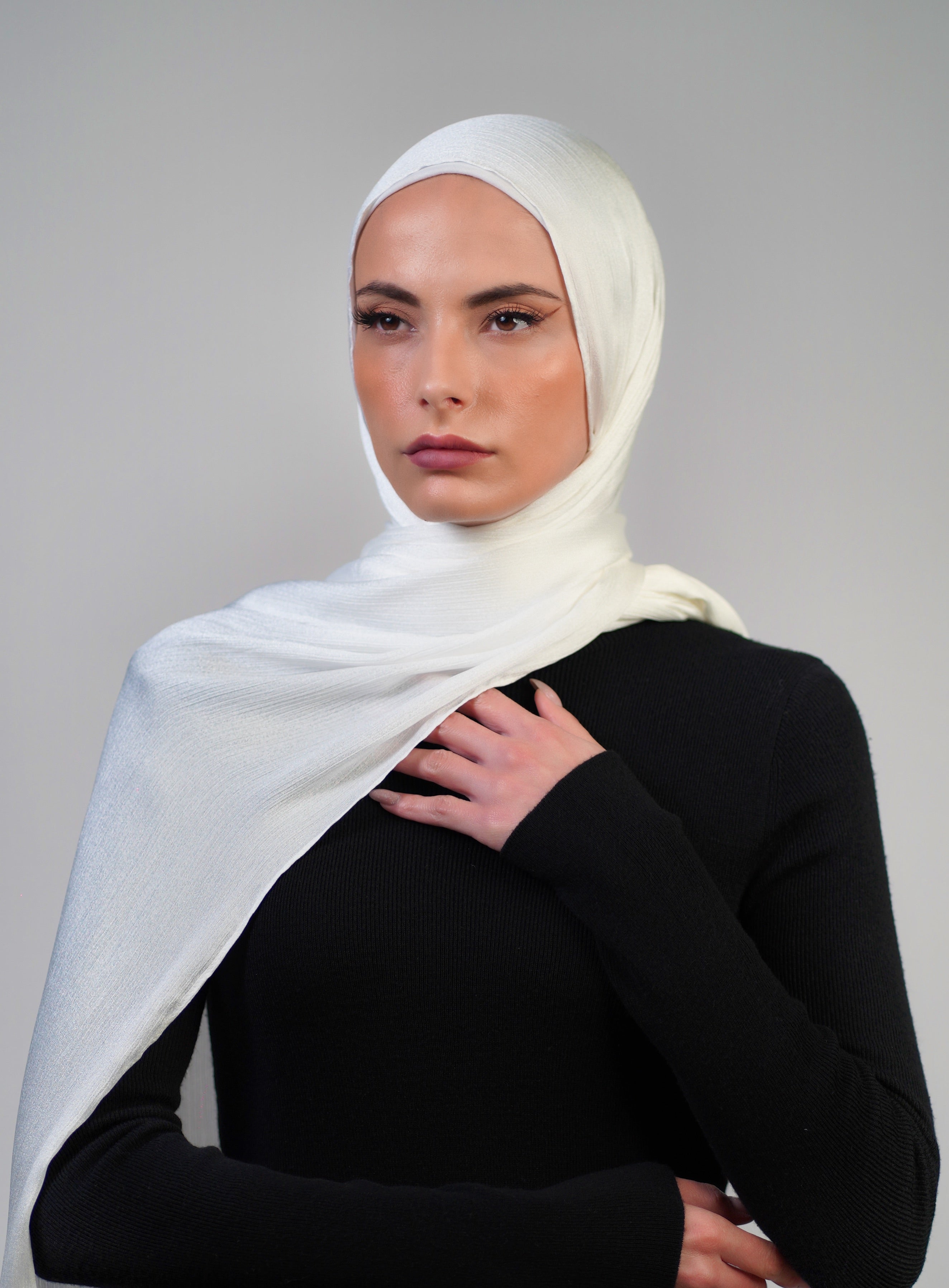 Shiny Hijab  Voile