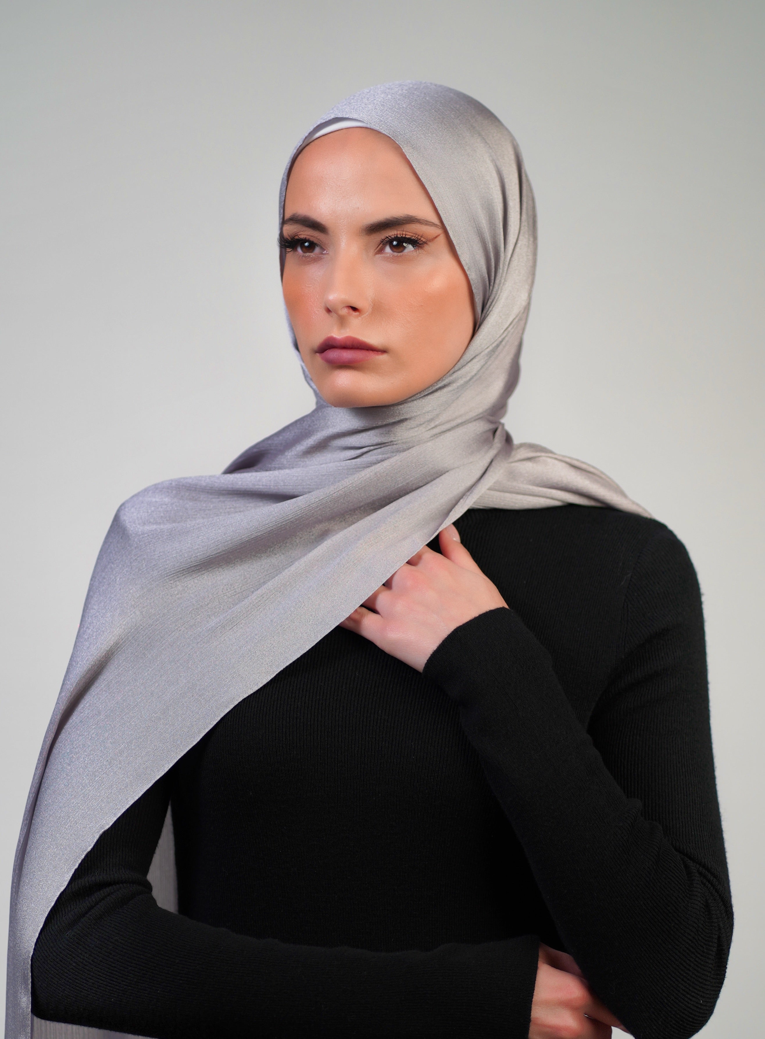 Shiny Hijab  Voile