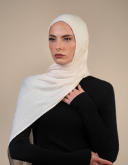 Patterned Double Stretch  Voile