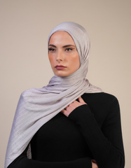 Patterned Double Stretch  Voile
