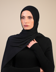 Patterned Double Stretch  Voile
