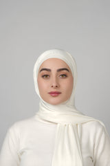 Plain Satin Hijab  Voile