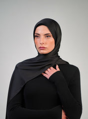 Plain Satin Hijab  Voile