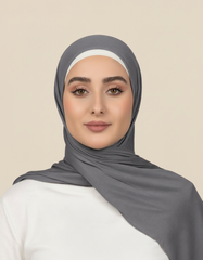 Shiny Crepe Hijab  Voile