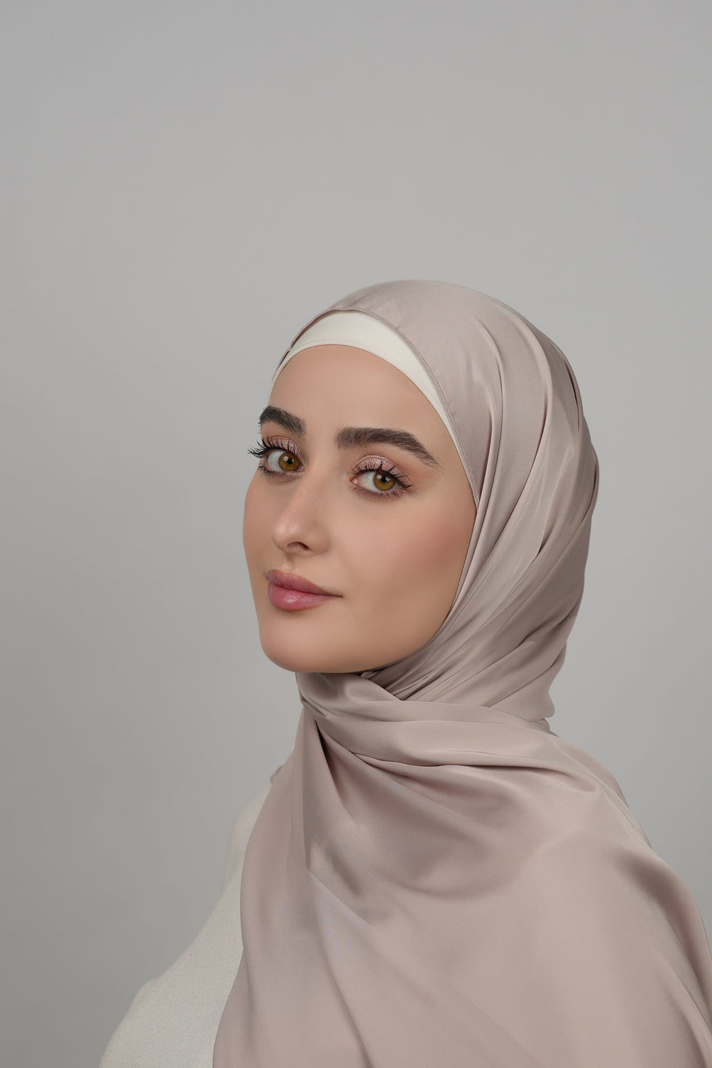 Double Shade Hijab  Voile