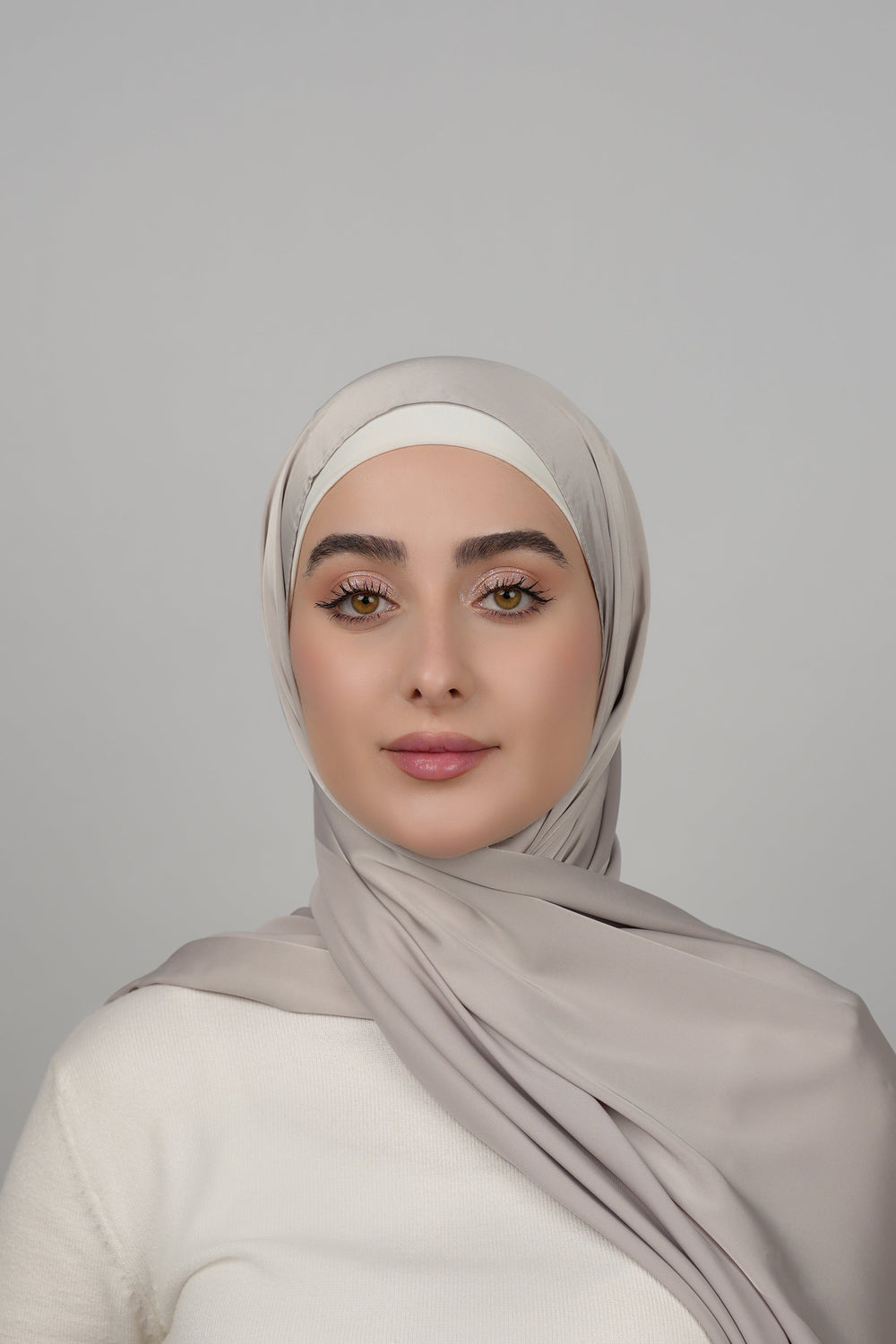 Double Shade Hijab  Voile