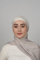 Double Shade Hijab  Voile