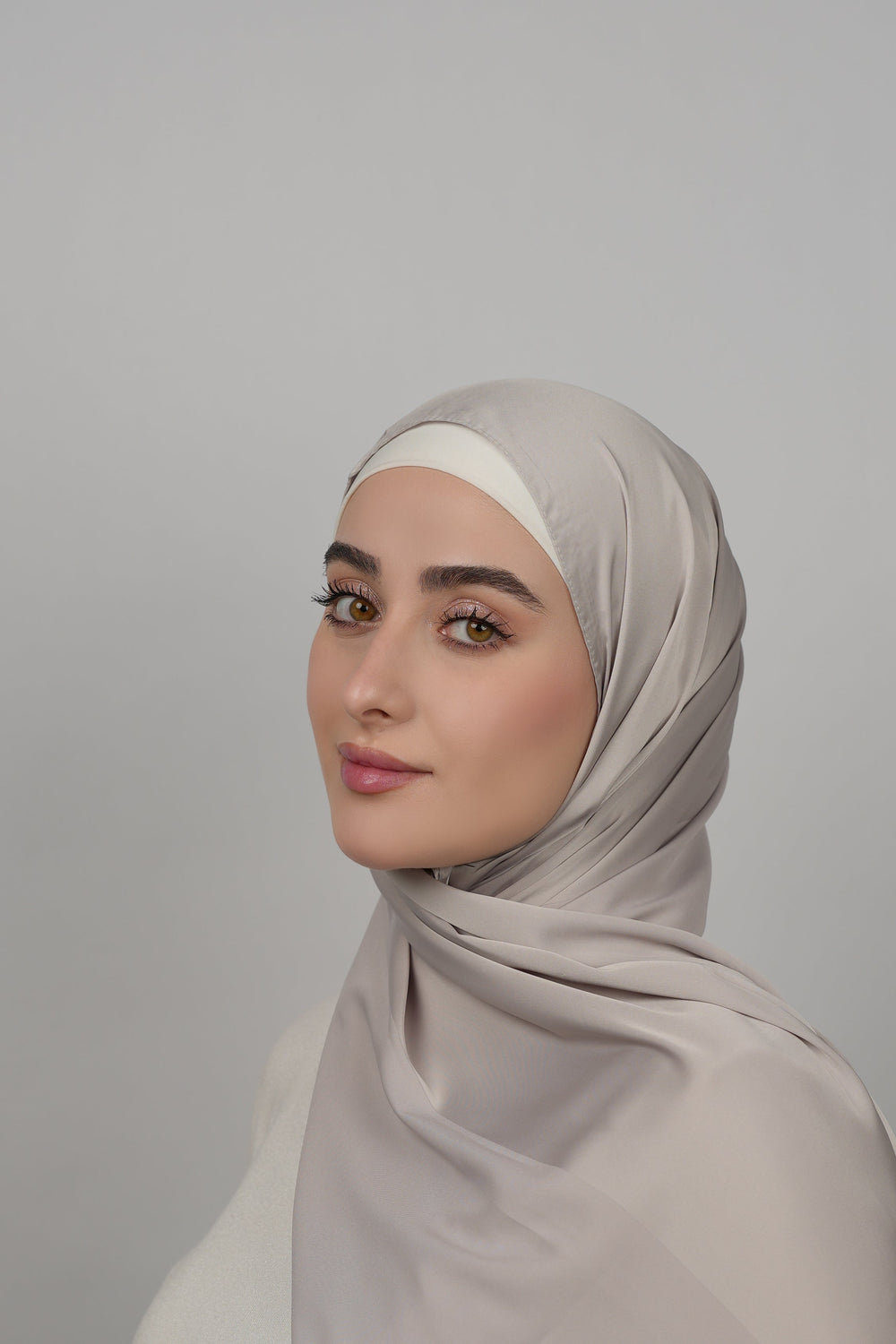Double Shade Hijab  Voile