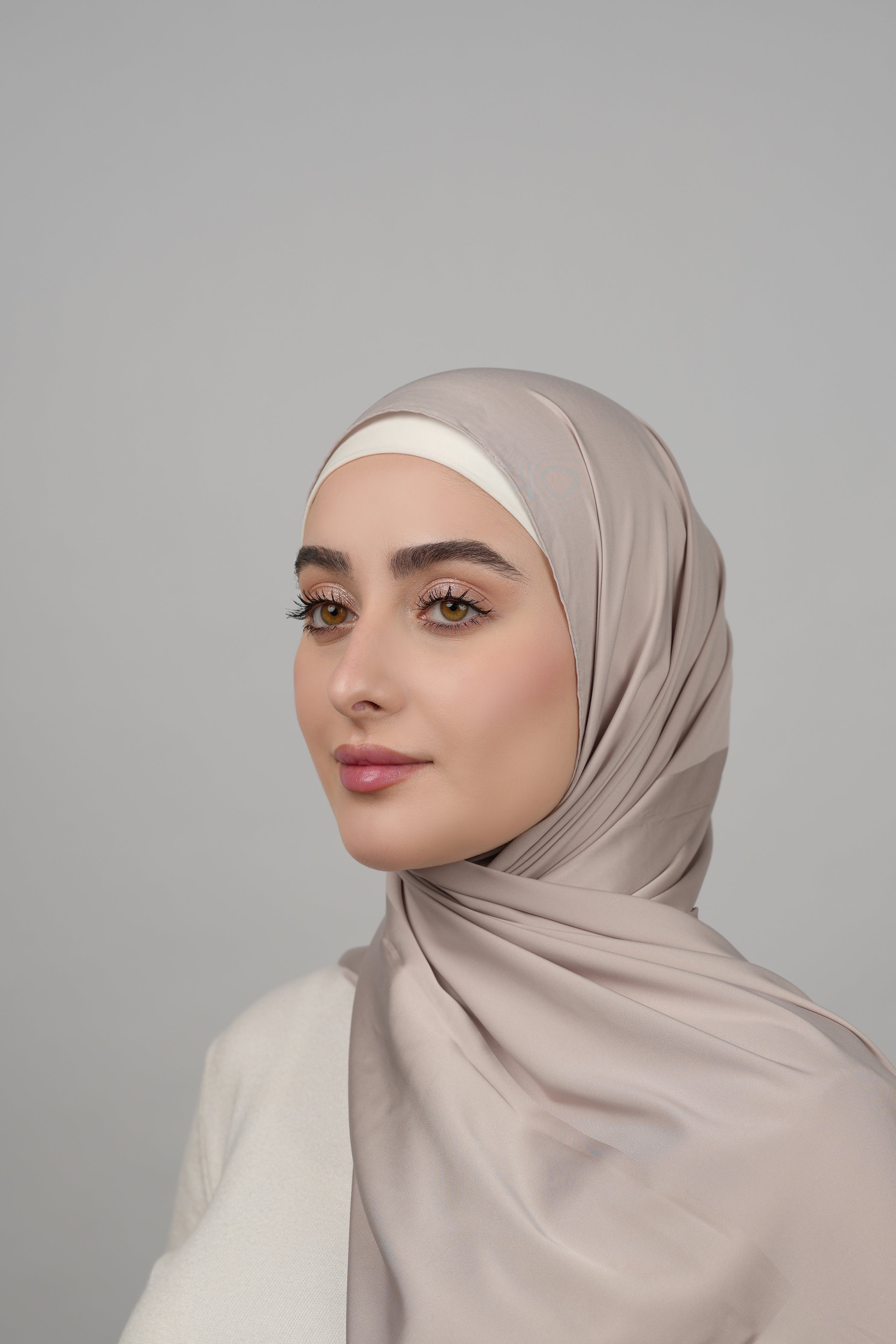 Double Shade Hijab  Voile