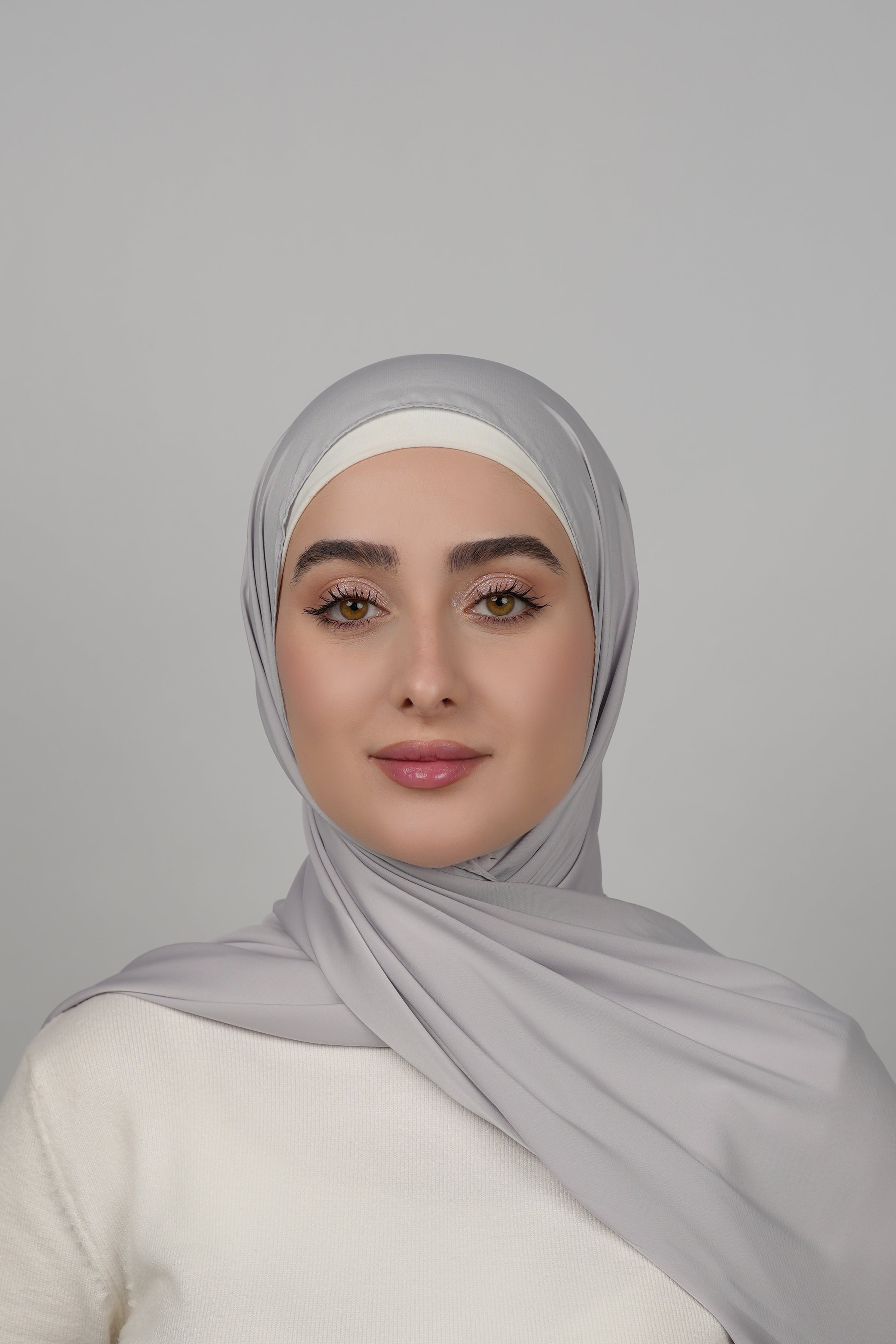 Double Shade Hijab  Voile