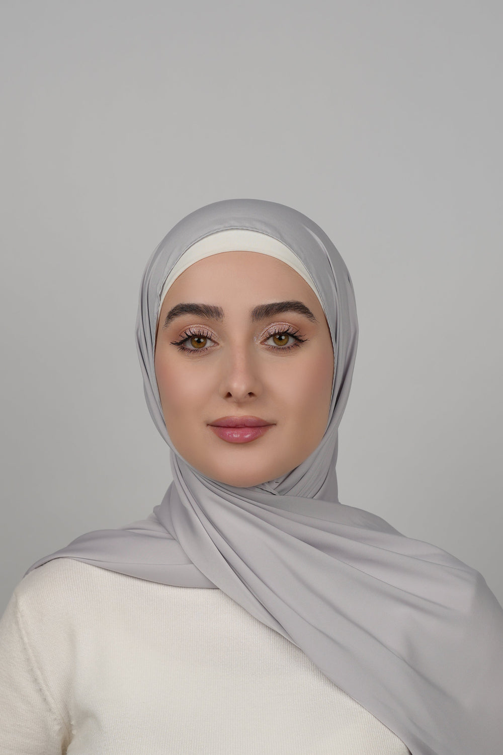Double Shade Hijab  Voile