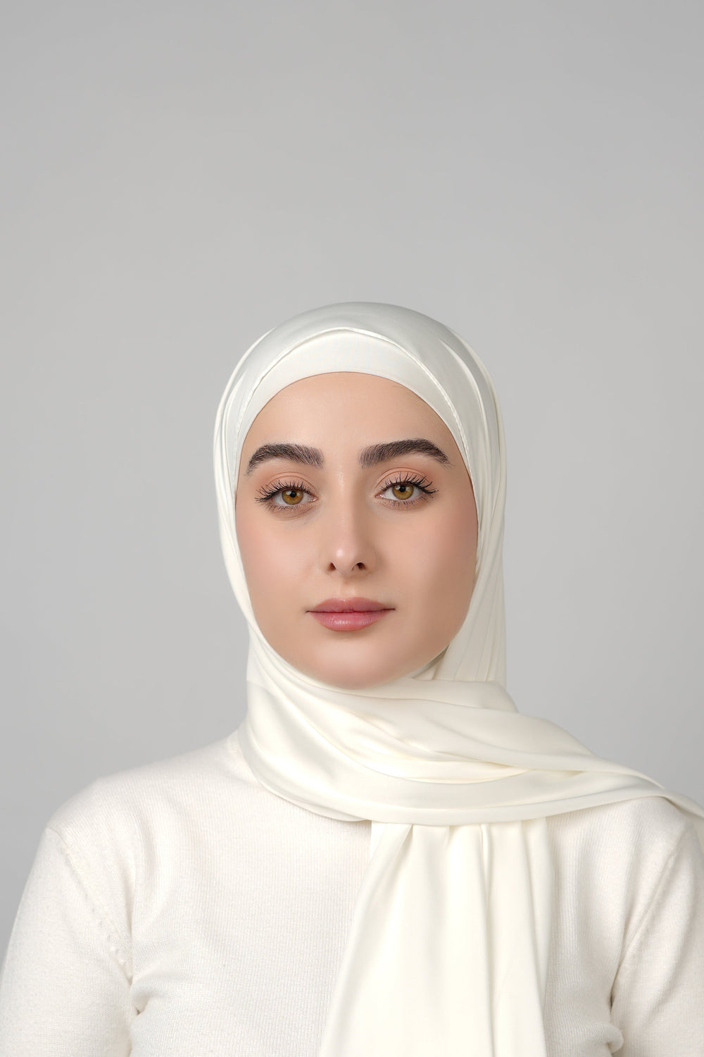 Double Shade Hijab  Voile