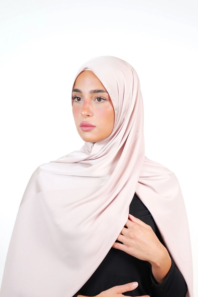 Double Shade Hijab  Voile