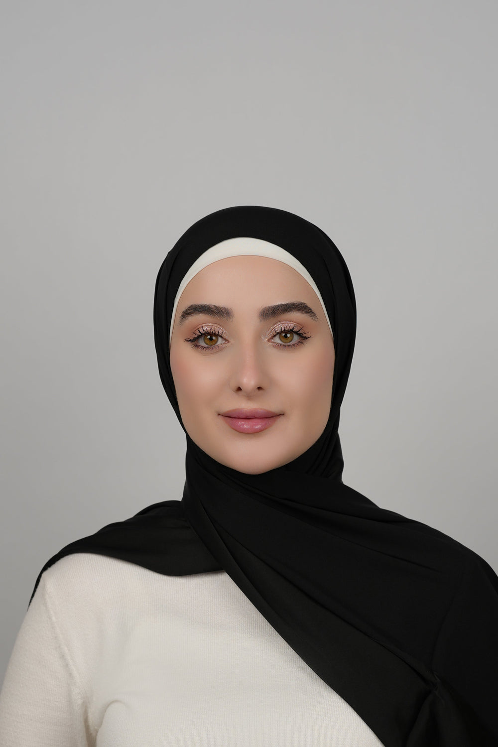 Double Shade Hijab  Voile