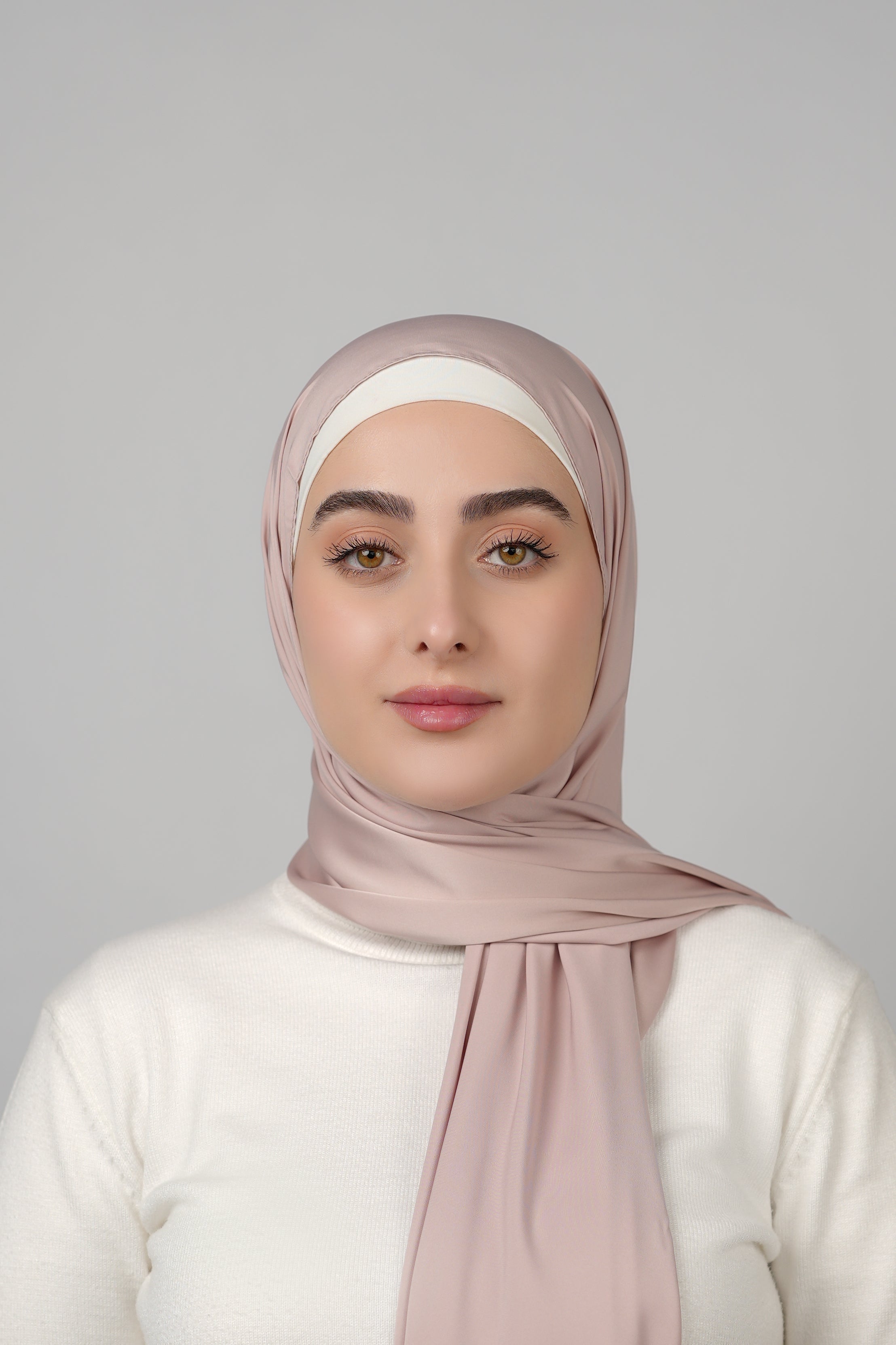 Double Shade Hijab  Voile