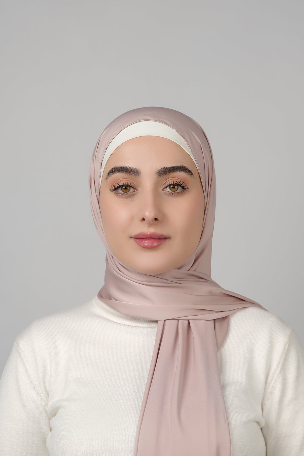 Double Shade Hijab  Voile