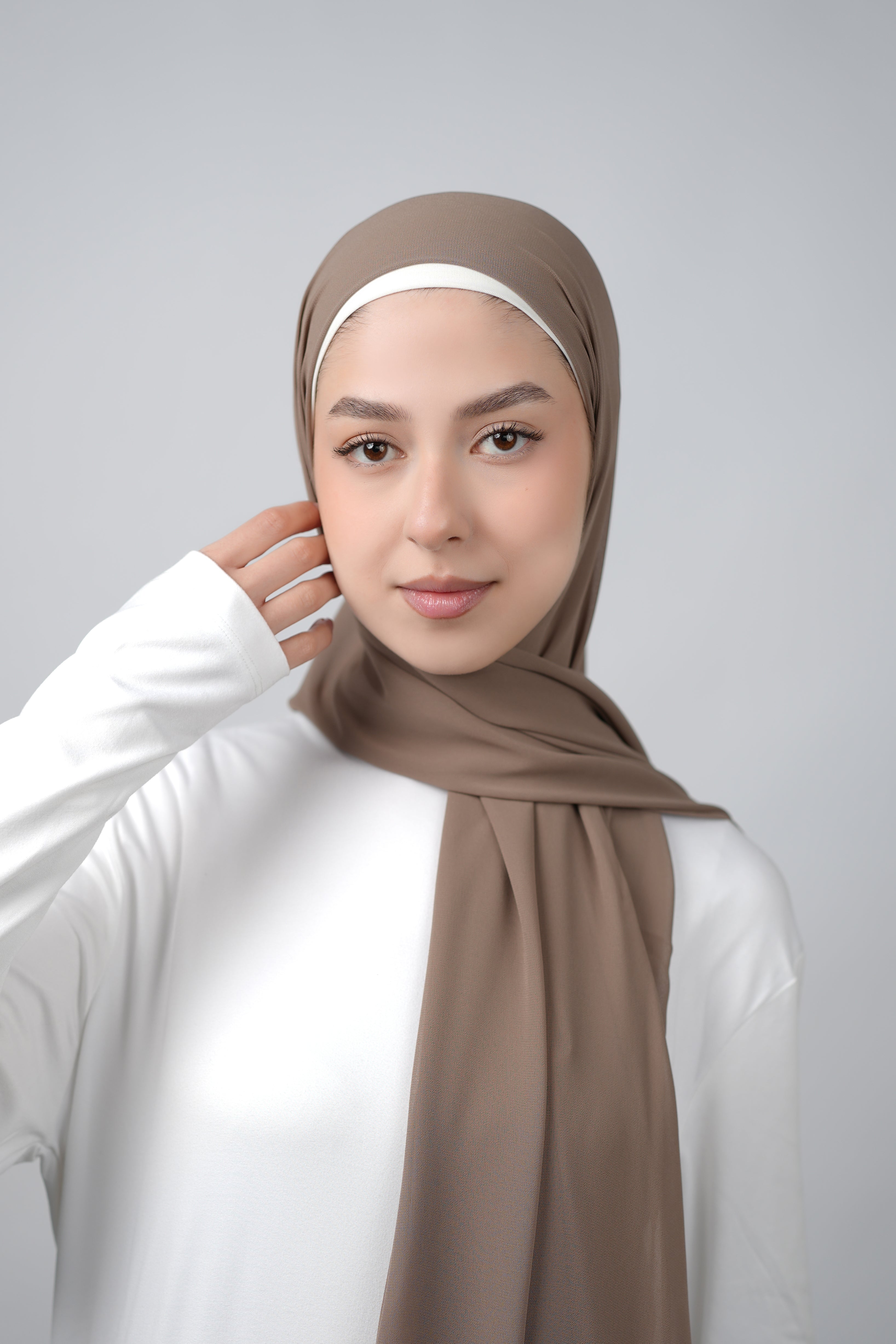 Basic Plain Chiffon Hijab
