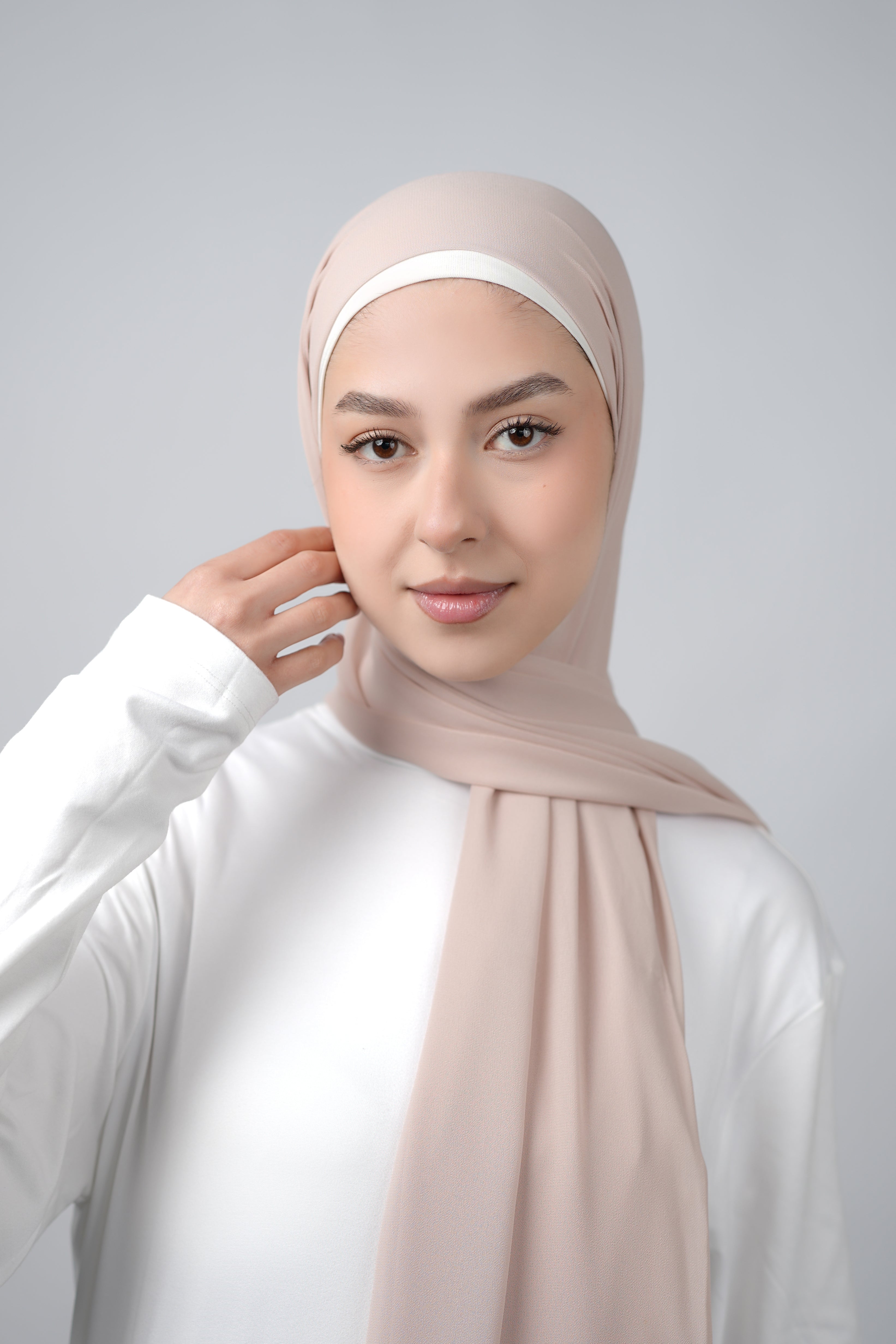 Basic Plain Chiffon Hijab