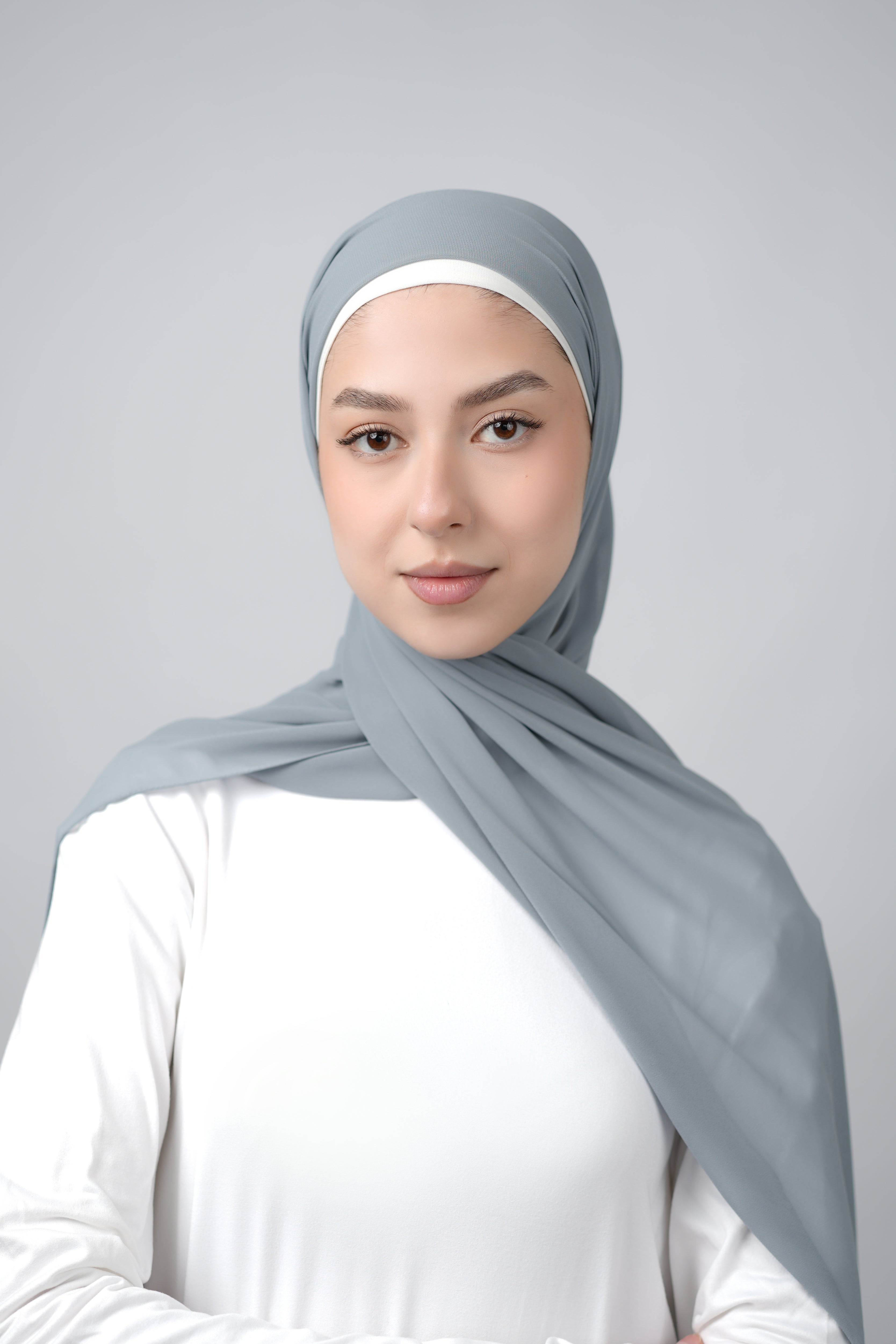 Basic Plain Chiffon Hijab