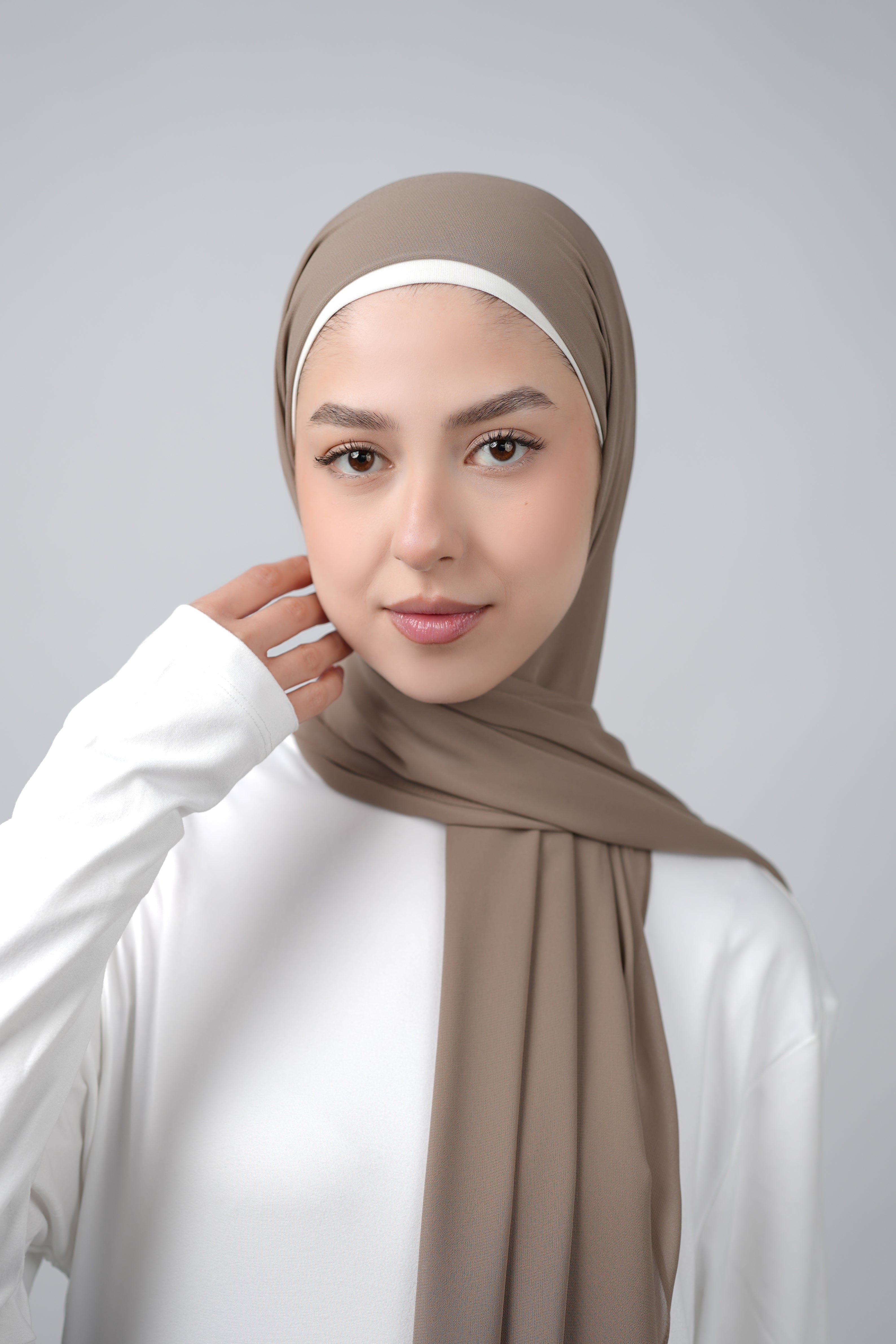 Basic Plain Chiffon Hijab