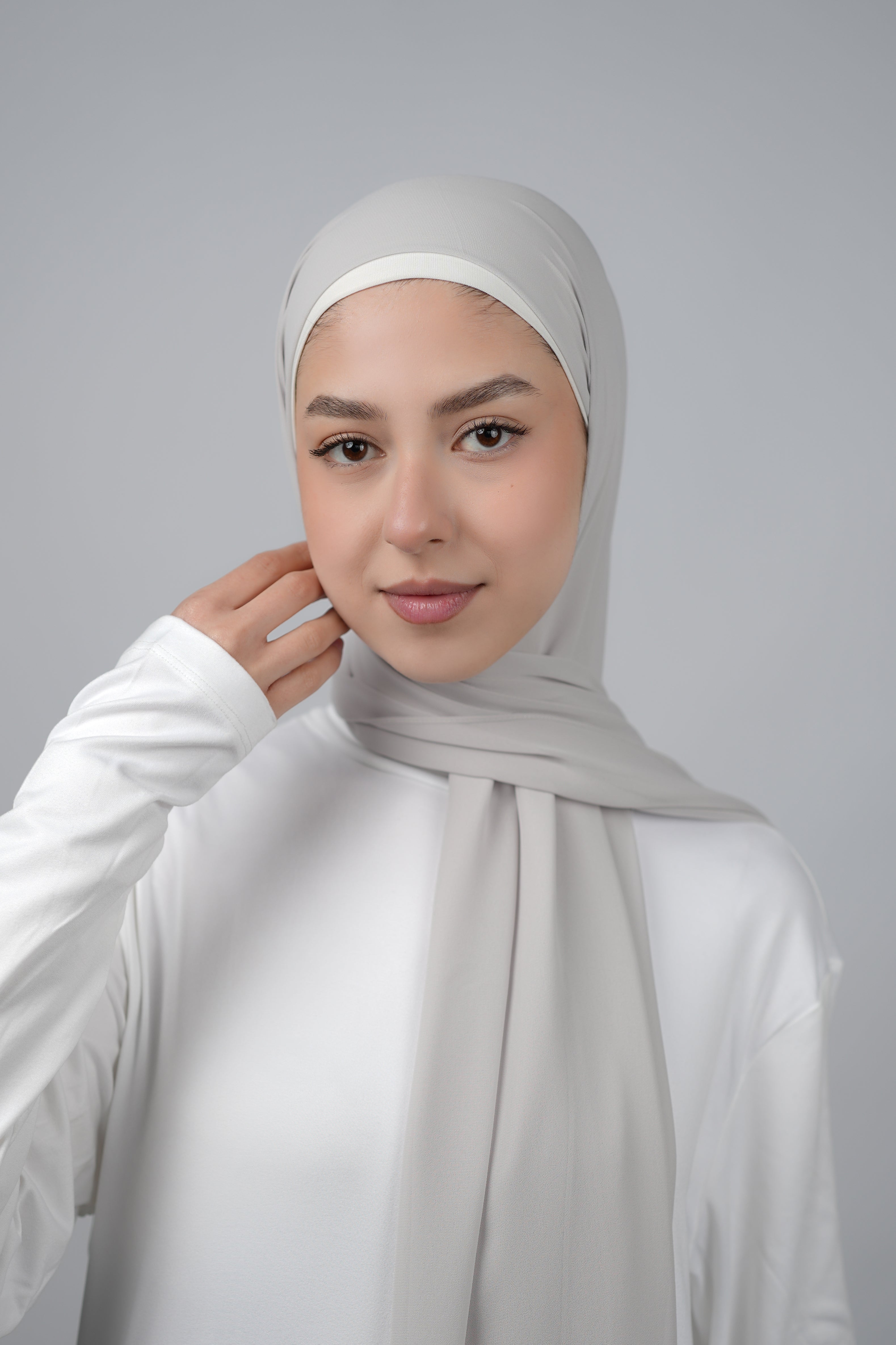 Basic Plain Chiffon Hijab