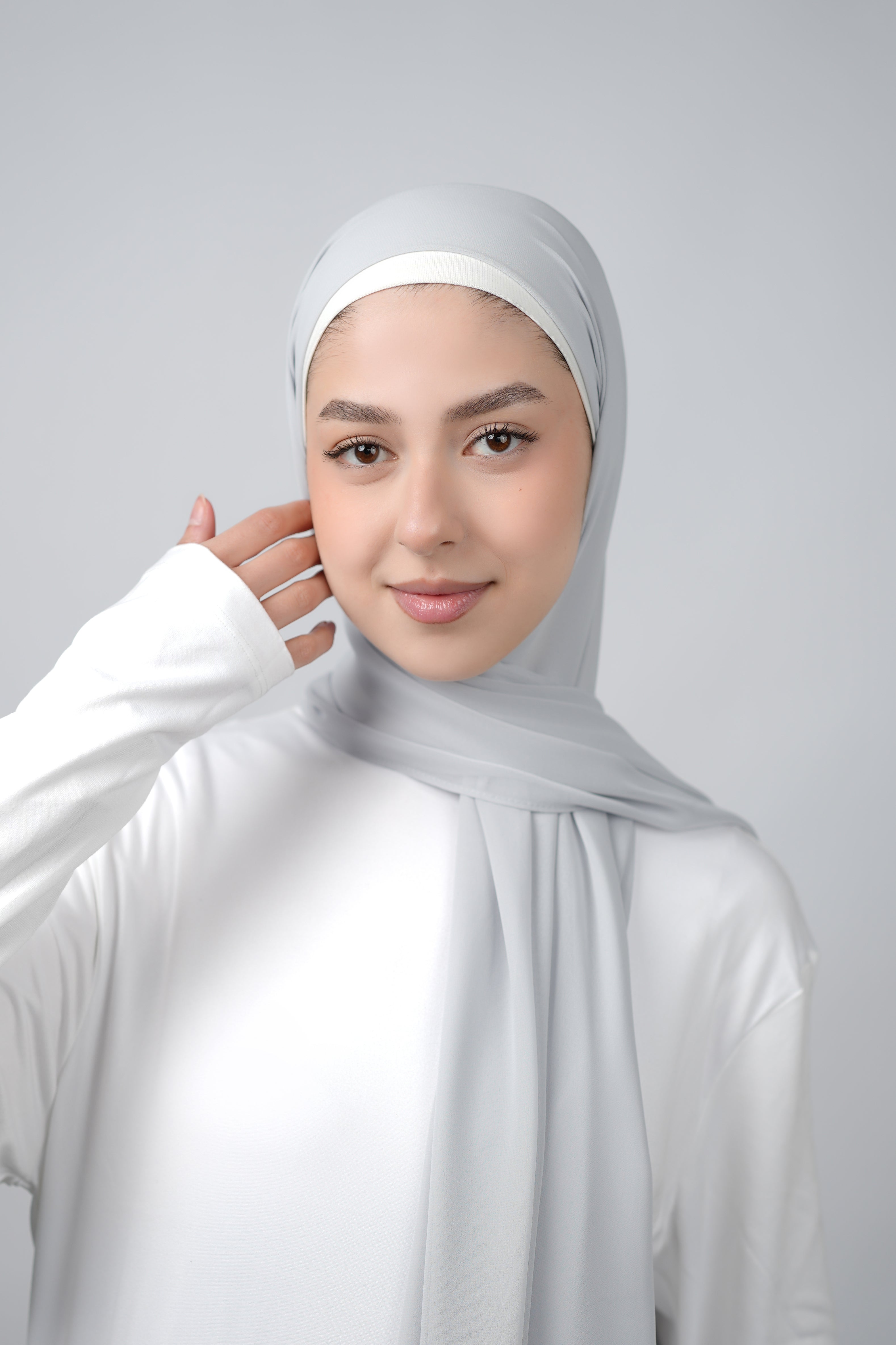 Basic Plain Chiffon Hijab