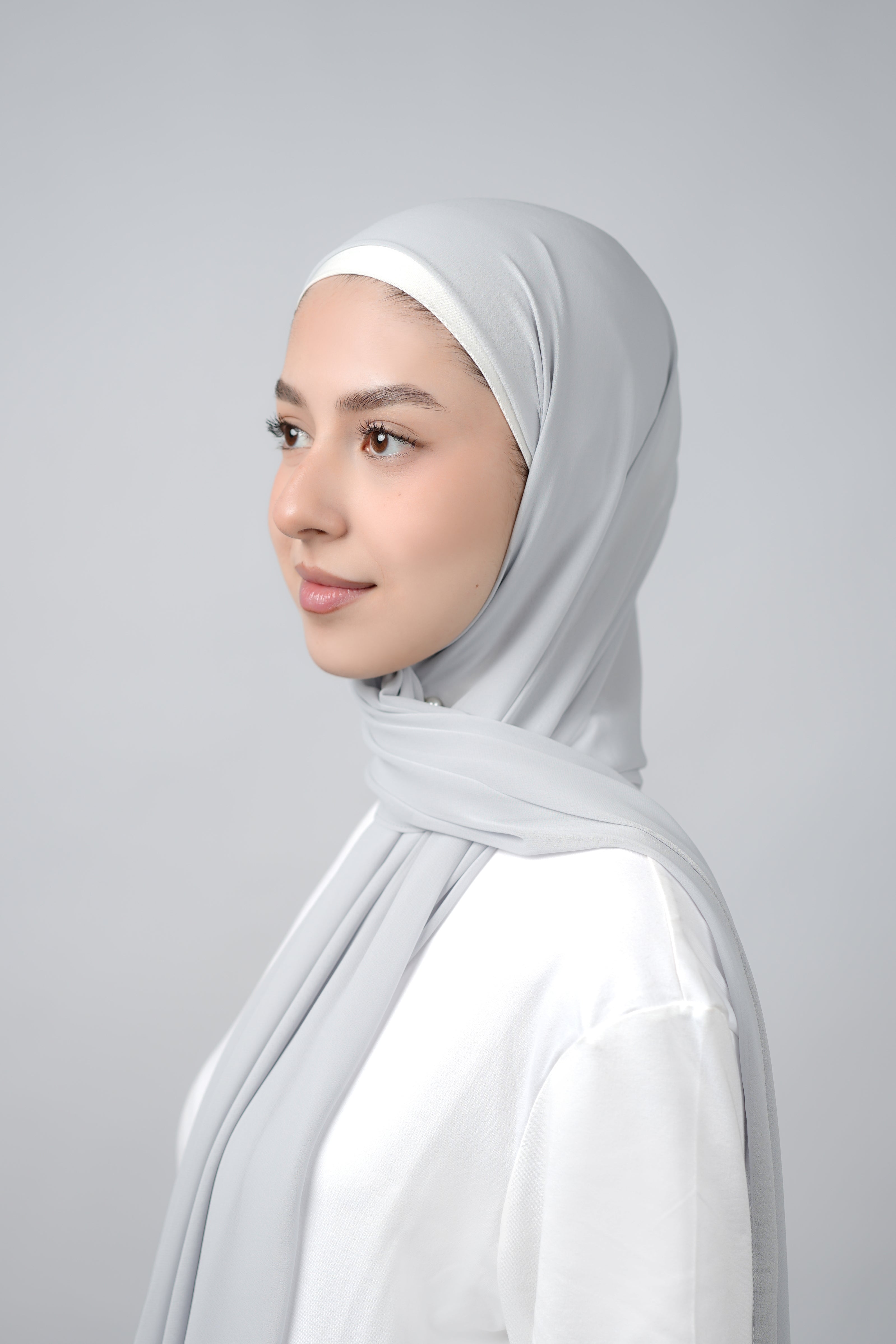 Basic Plain Chiffon Hijab
