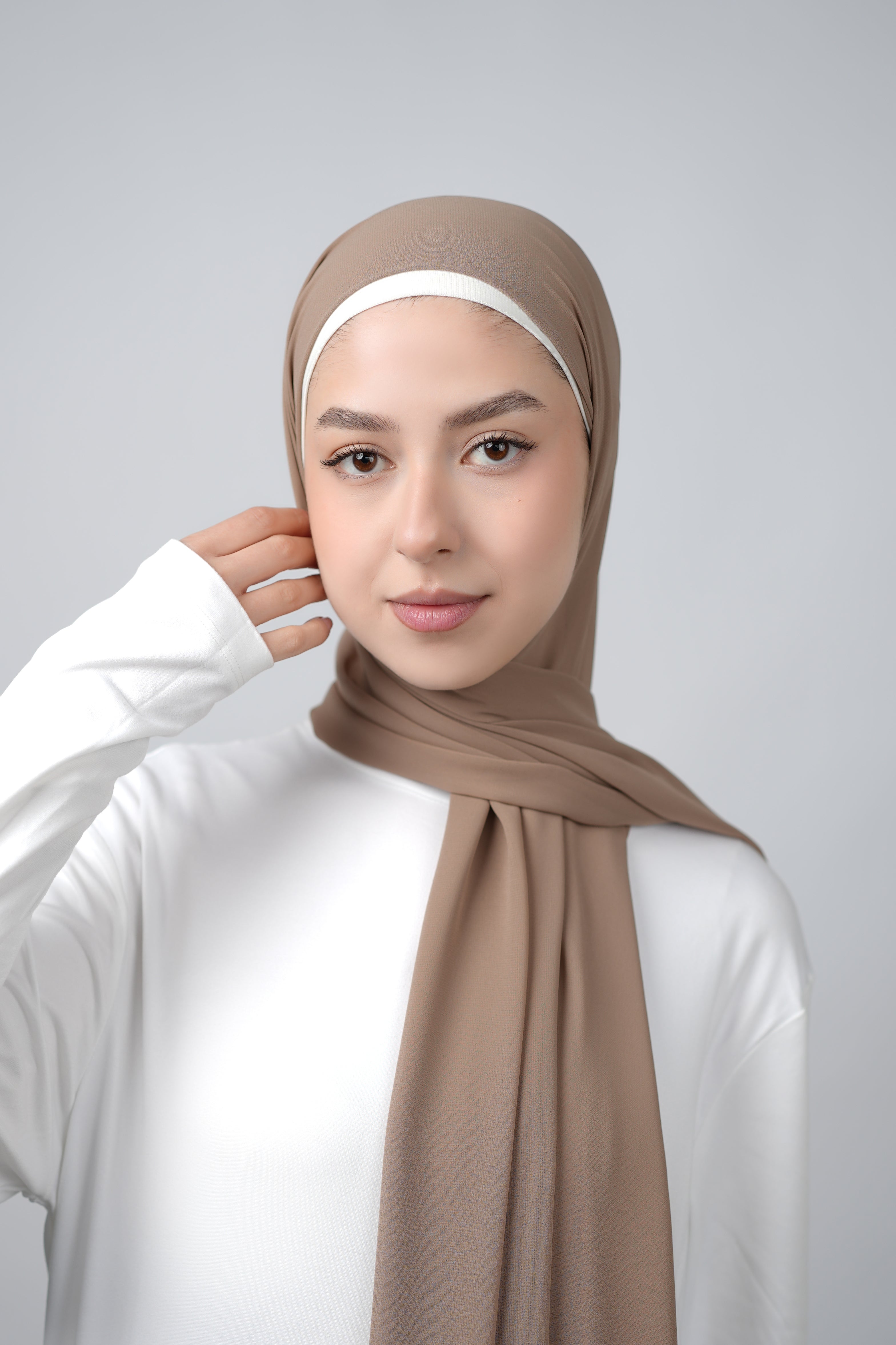 Basic Plain Chiffon Hijab
