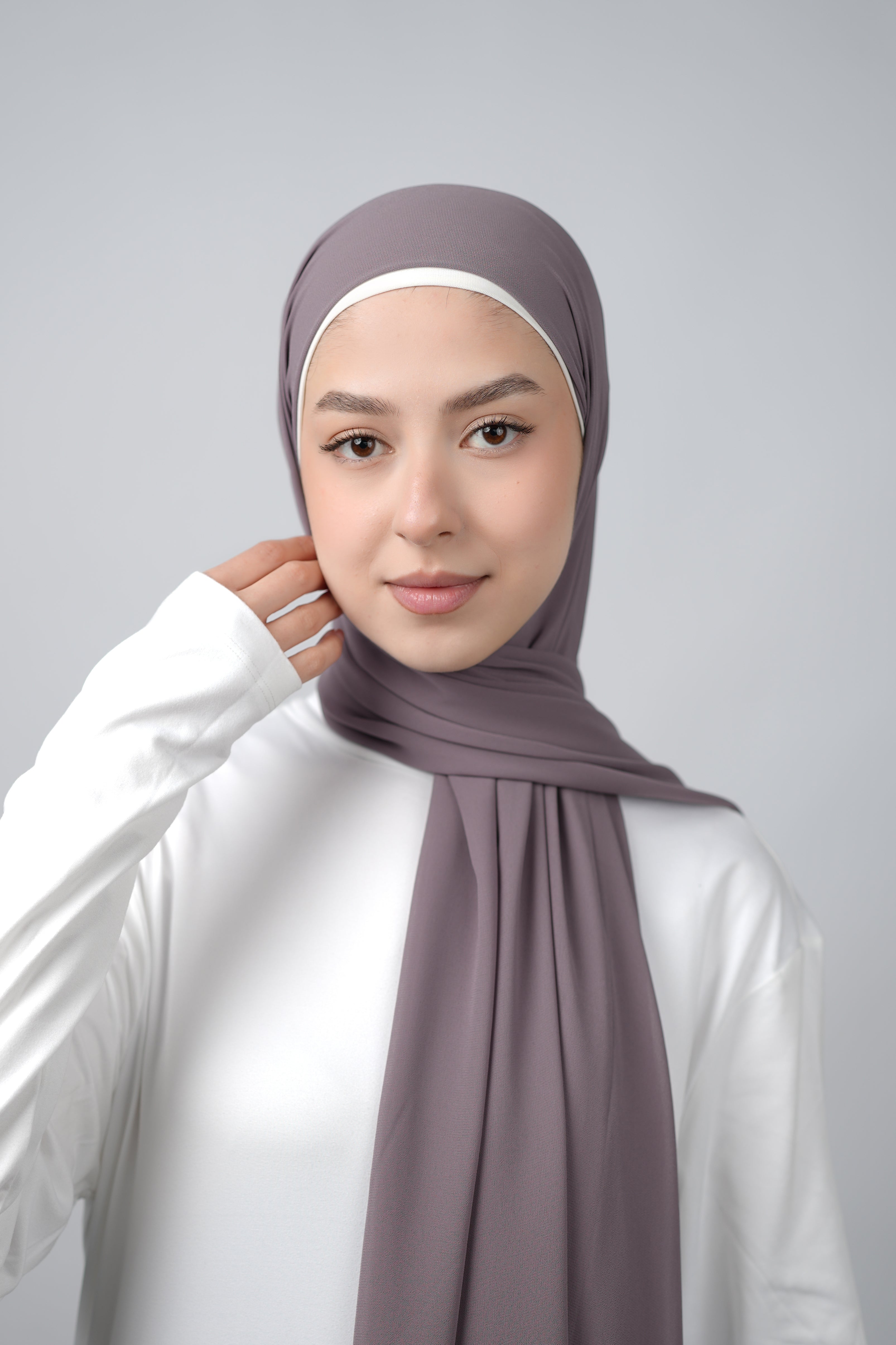 Basic Plain Chiffon Hijab