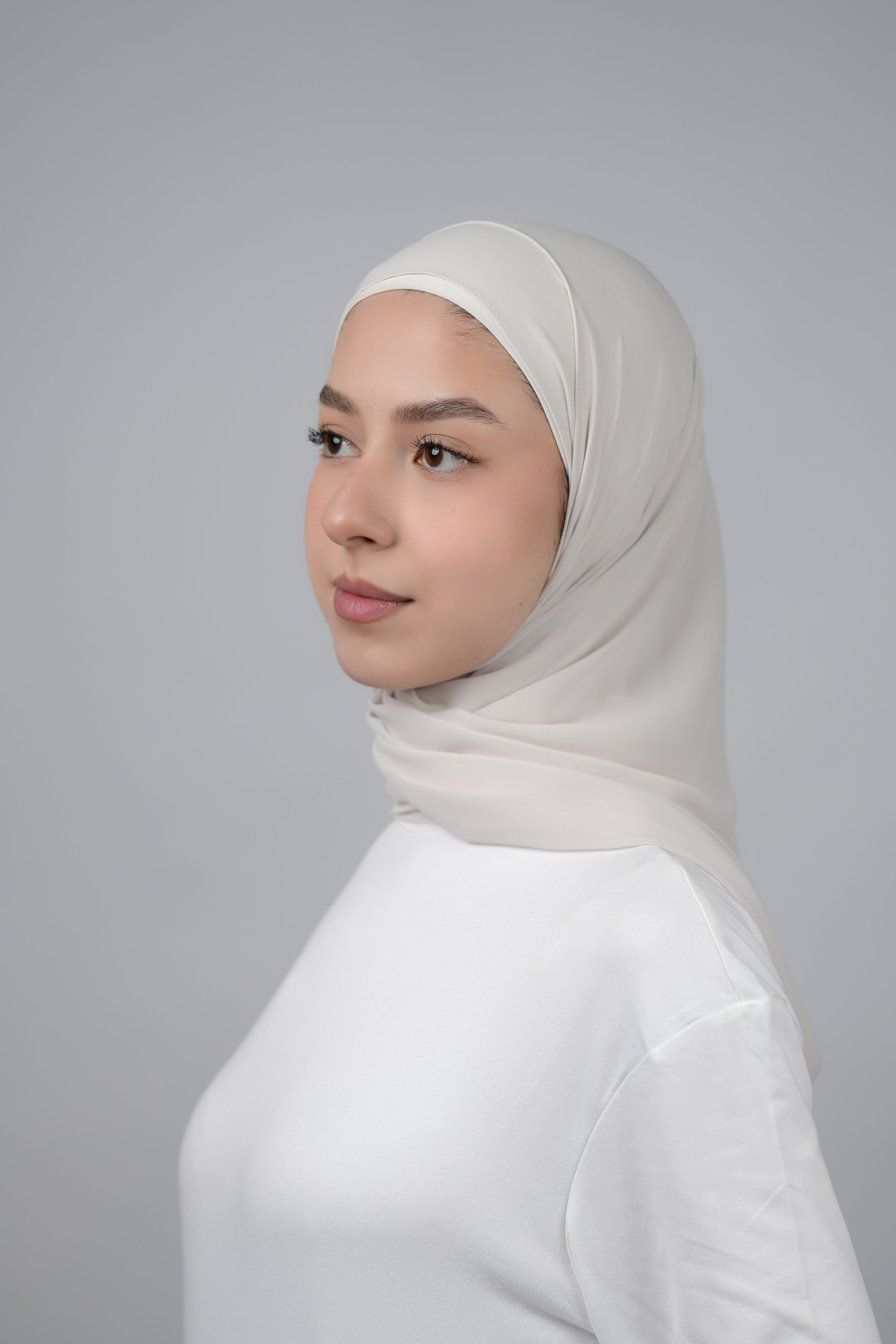 Basic Plain Chiffon Hijab