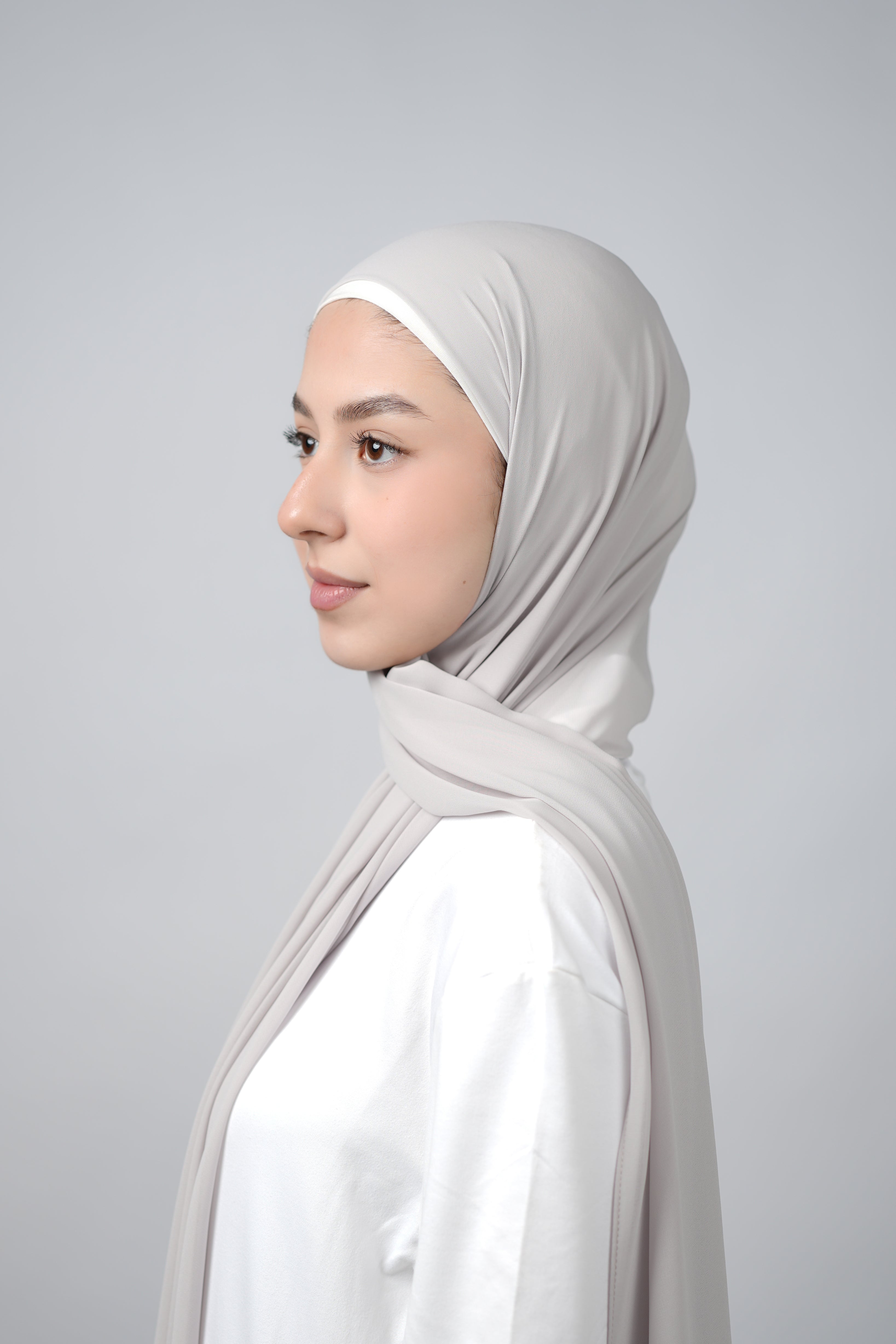 Basic Plain Chiffon Hijab